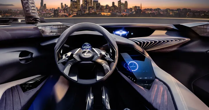 Lexus UX Concept: la prima immagine degli interni