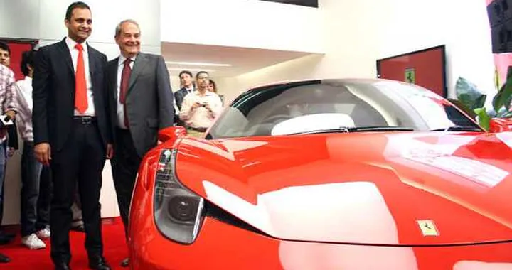 Ferrari apre il primo showroom in India