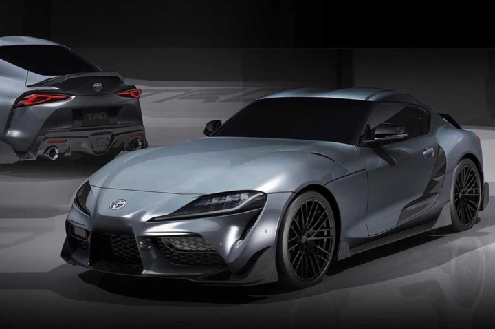 Toyota GR Supra Performance Line Concept TRD 2019: immagini ufficiali