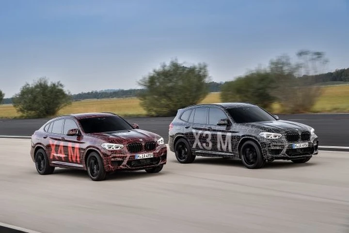 BMW X3 M e X4 M: presentate in anteprima al Nurburgring