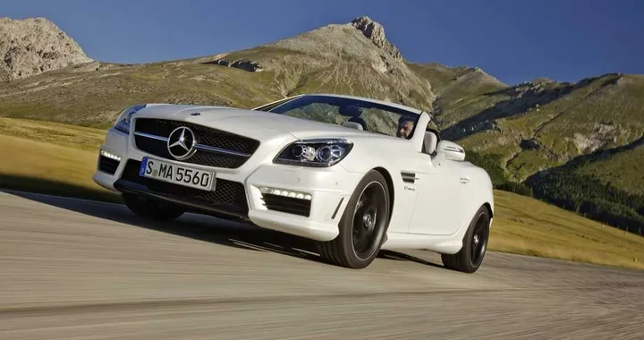 Mercedes SLK 55 AMG: potenza a cielo aperto