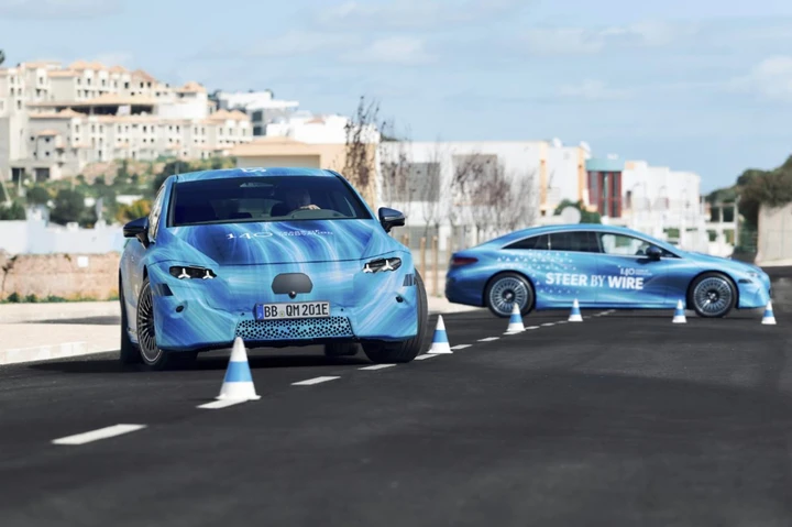 Mercedes EQS: come funziona il nuovo sistema Steer by Wire