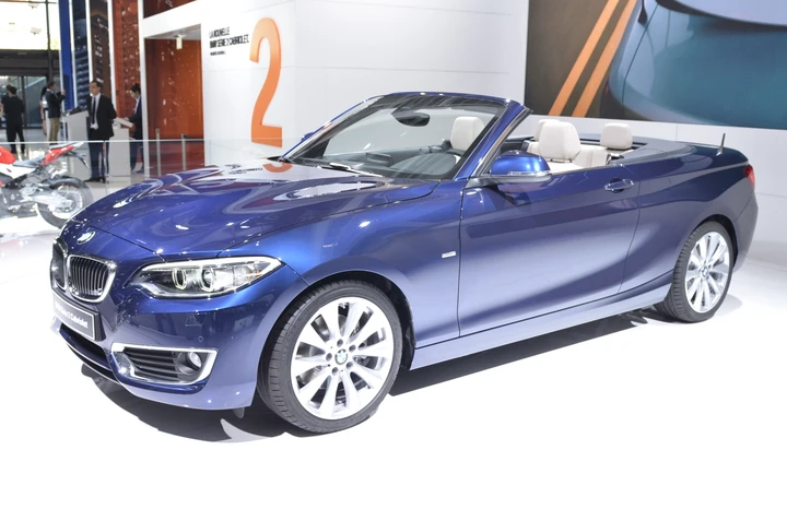 BMW Serie 2 Cabrio al Salone di Parigi 2014