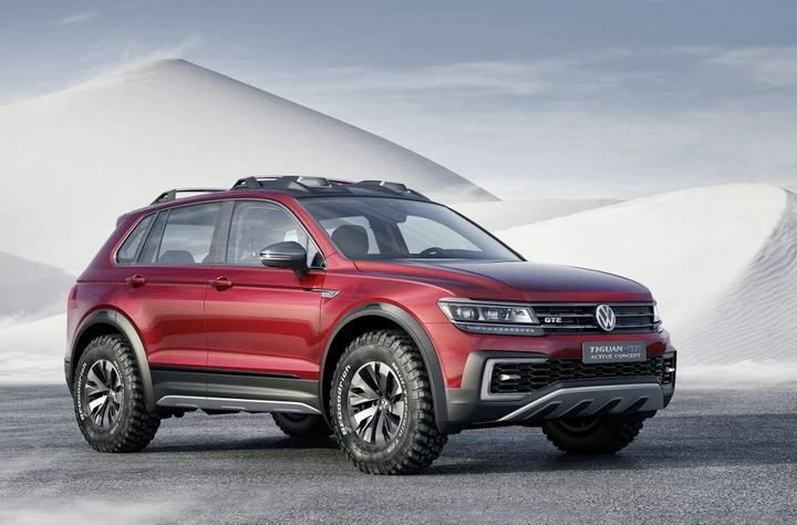 Volkswagen Tiguan GTE Active Concept al Salone di Detroit