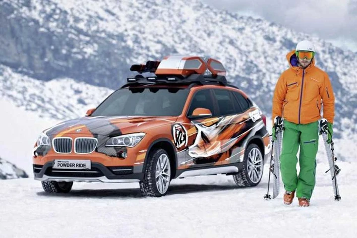 BMW X1 Concept K2 Powder Ride