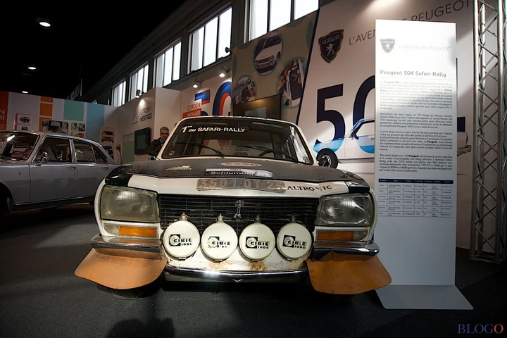 La Peugeot 504 Berlina festeggia 50 anni ad Auto e Moto d’Epoca