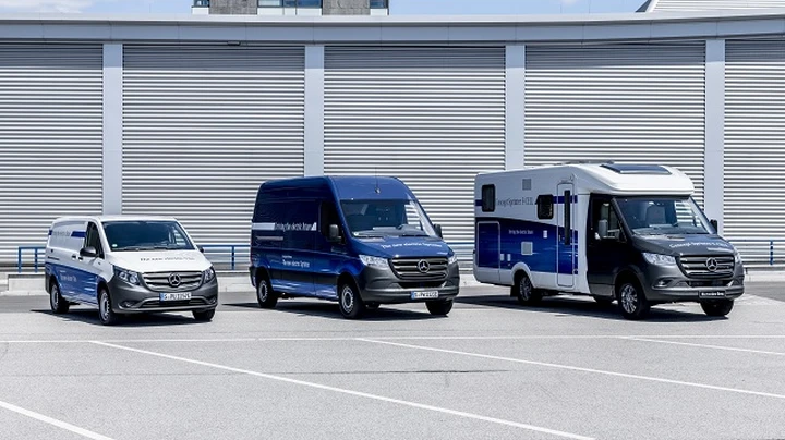 Mercedes: nuova gamma elettrica con eVito ed eSprinter