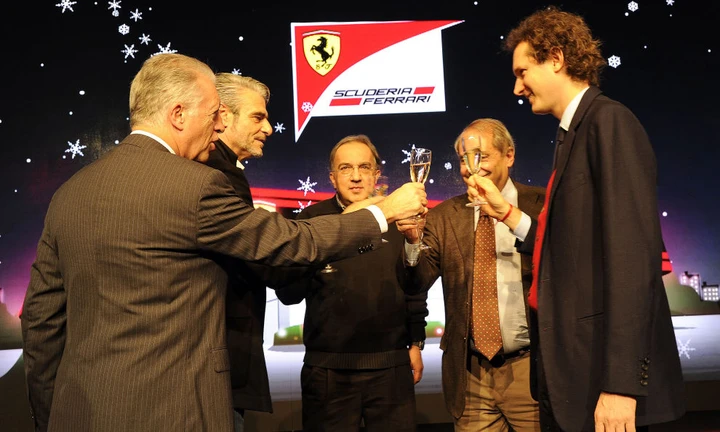 Natale in casa Ferrari: tra Marchionne, Arrivabene ed Elkann