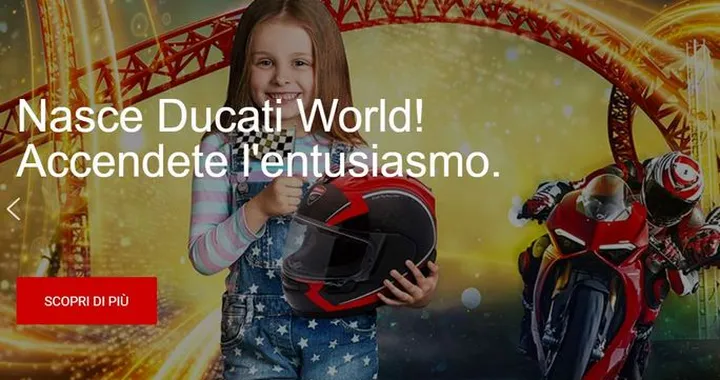 Ducati World Mirabilandia: l'inaugurazione nella primavera 2019