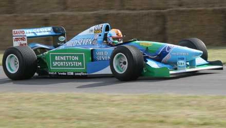Su Ebay la Benetton di Schumacher