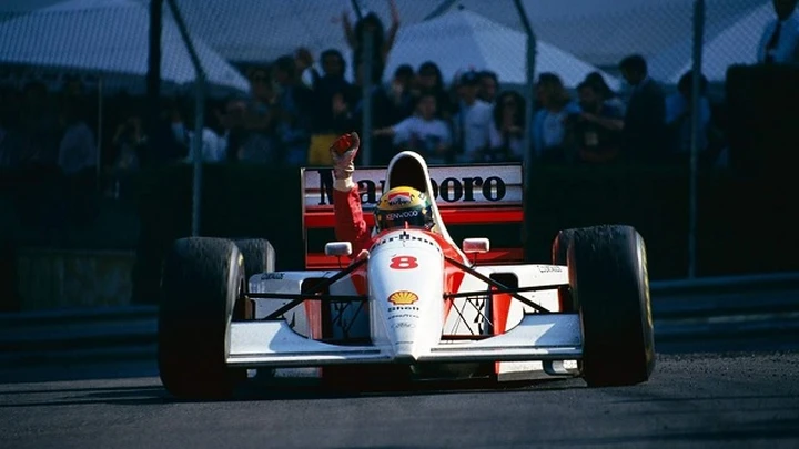 Ayrton Senna: all’asta la McLaren vittoriosa a Monaco 1993