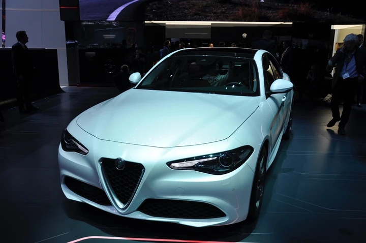 Alfa Romeo Giulia a Ginevra 2016