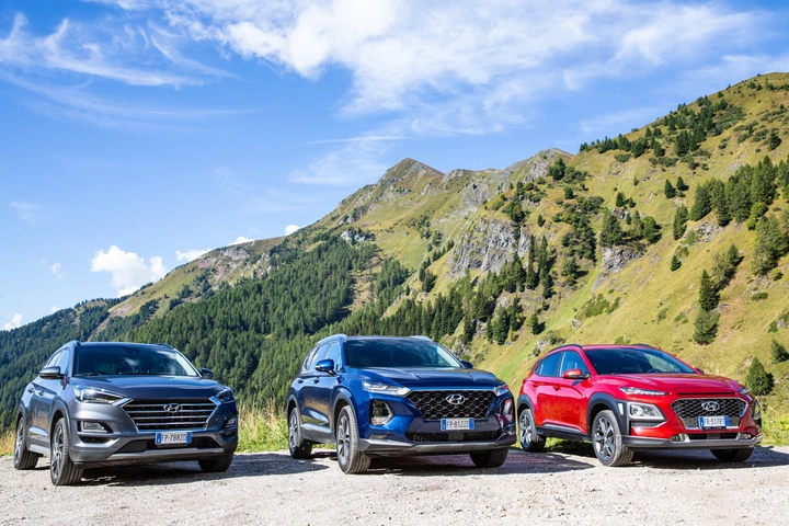 Hyundai: primo contatto con la gamma SUV