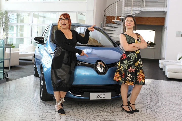 Renault Zoe protagonista del programma “In viaggio con mia figlia”