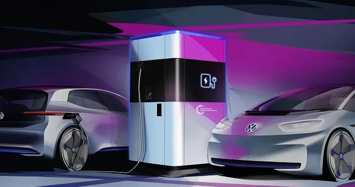 Auto elettriche: da Volkswagen la prima stazione mobile di ricarica
