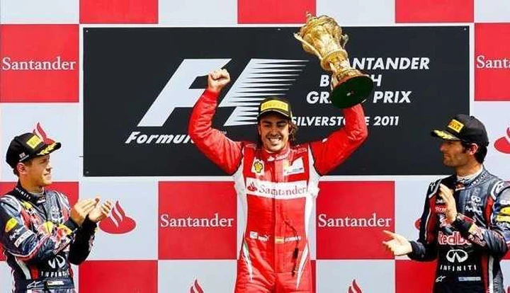 Finalmente Ferrari a Silverstone: Alonso torna a vincere