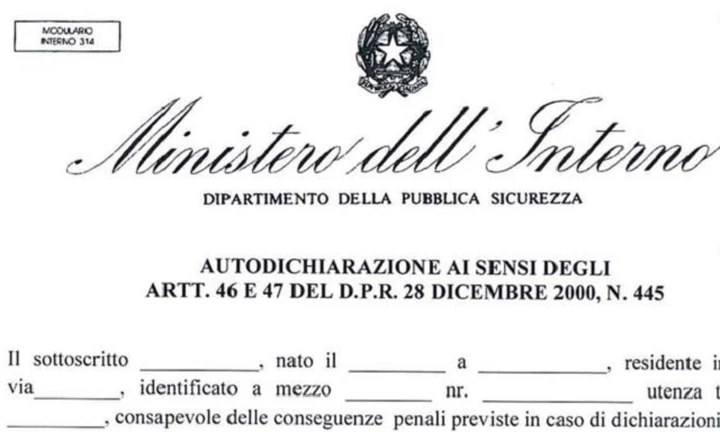 Coronavirus, autocertificazione per viaggiare: come scaricarla e compilarla