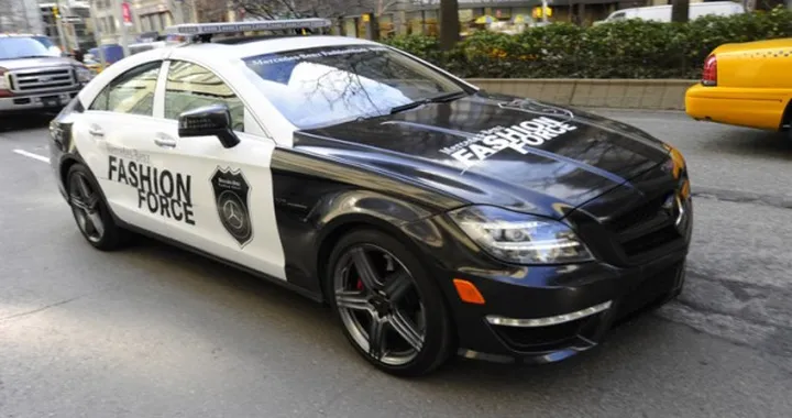 La Mercedes CLS 63 AMG sfila a New York