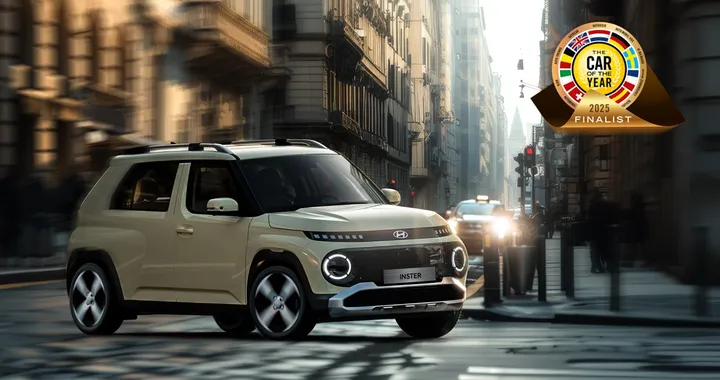 Hyundai Inster: il city-SUV elettrico finalista Car of the Year 2025