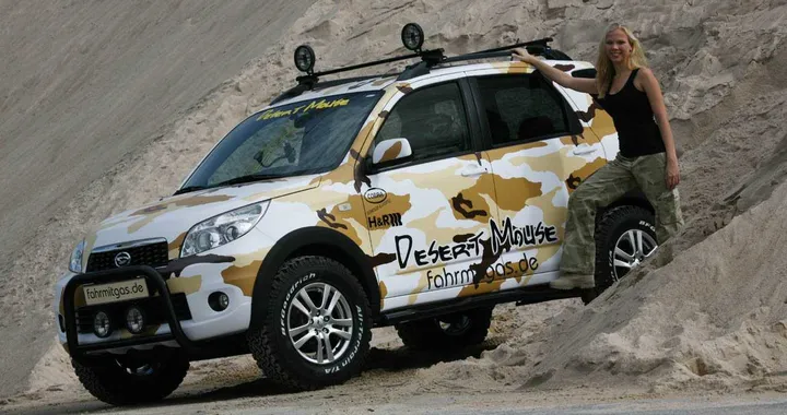 Daihatsu Terios by Fahrmitgas: tra le dune, a Gpl