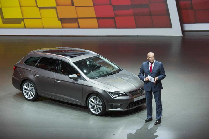 Seat Leon ST 2014 al Salone di Francoforte