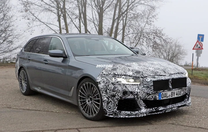 Alpina B5 Biturbo Touring: le foto spia