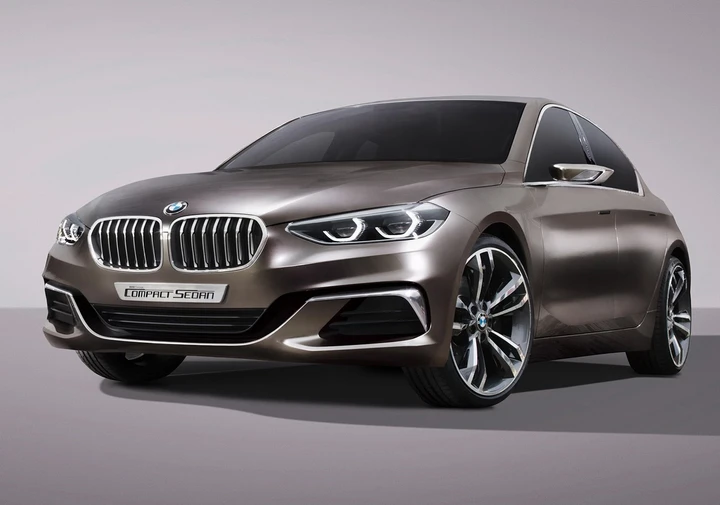 Bmw Concept Compact Sedan: le immagini ufficiali