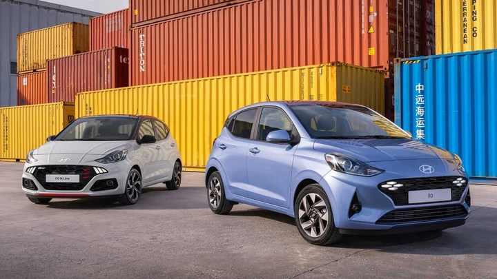 Hyundai i10 restyling 2023: immagini ufficiali