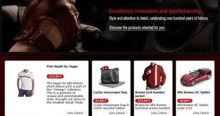 È online il nuovo store Alfa Romeo
