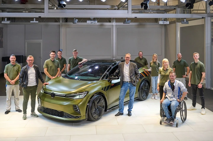 Volkswagen ID. 5 GTX Xcite: le foto