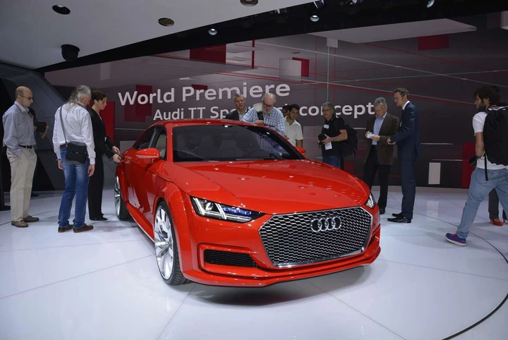 Audi TT Sportback Concept al Salone di Parigi 2014