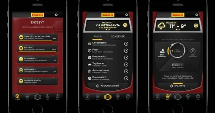 OnTheRoad: app Pirelli per la gestione dell'auto