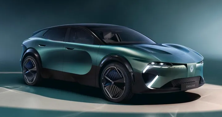 Renault Embleme: il crossover del futuro con tecnologia da F1 e materiali riciclati
