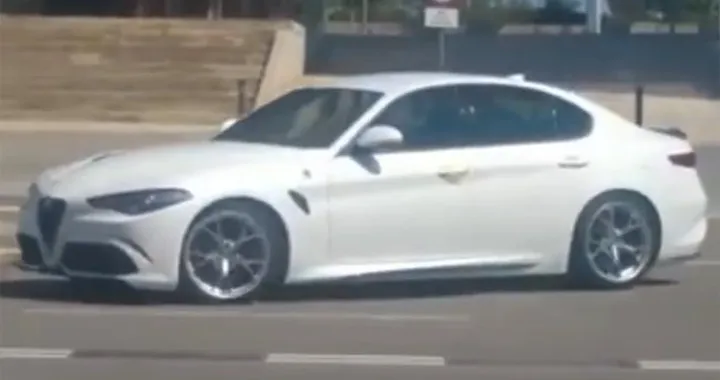 Alfa Romeo Giulia avvistata in Spagna