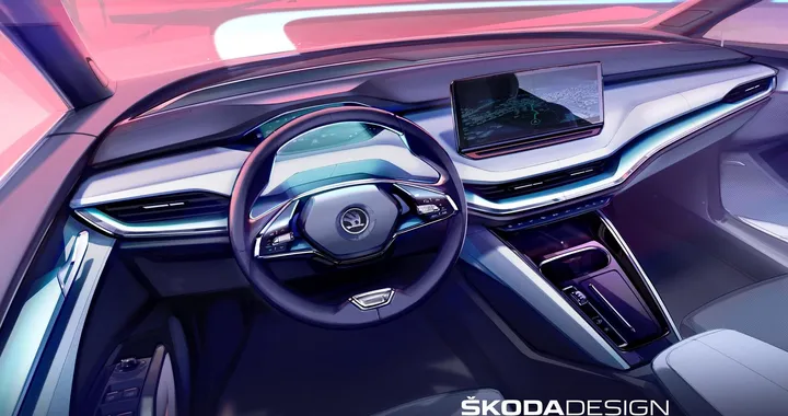Skoda Enyaq iV: interni sostenibili e derivati dall’interior design