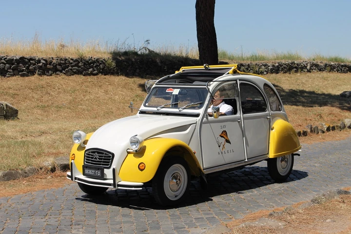 Citroën 2CV Soleil: la prova su strada