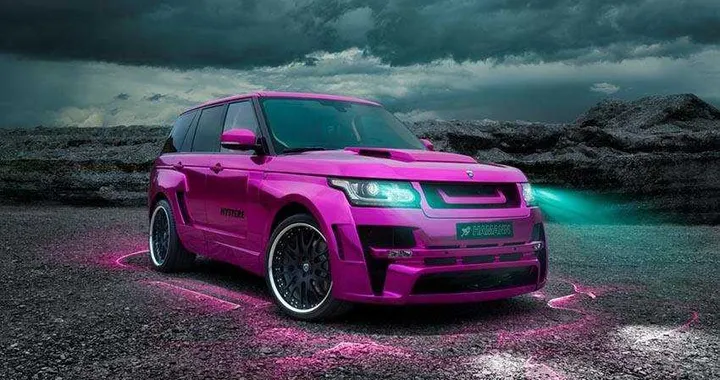 Range Rover Mystère by Hamann: tuning in rosa