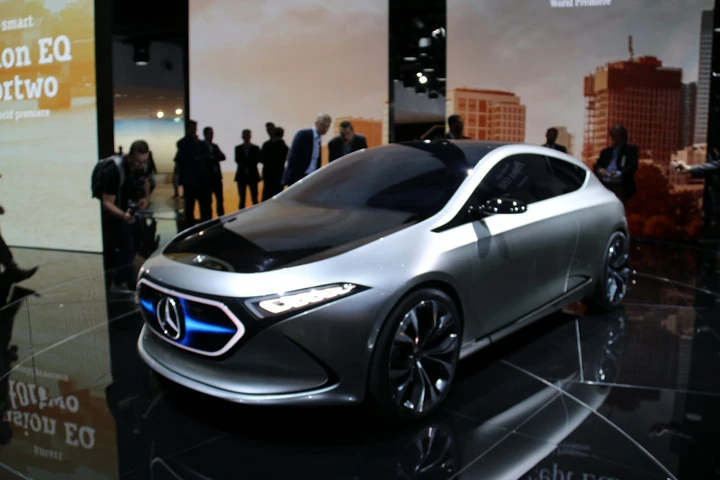 Stand Mercedes al Salone di Francoforte 2017