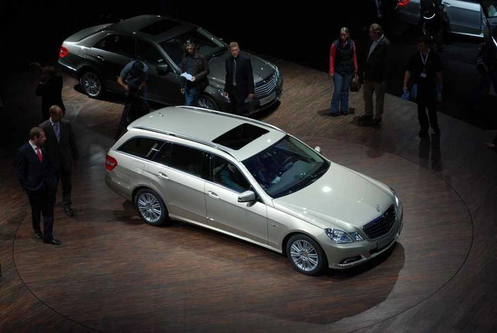 A New York, la Mercedes E350 4Matic Wagon