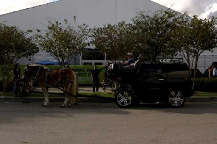 Hummer H2 a trazione animale