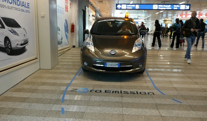 Nissan Leaf: l’elettrica protagonista a Fiumicino
