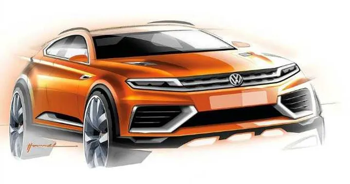 Volkswagen CrossBlue Coupé Concept a Shanghai