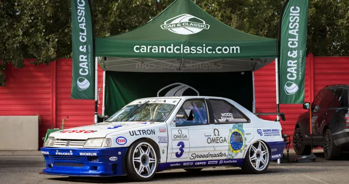 La Peugeot 405 Mi 16 torna a splendere all'Historic Minardi Day