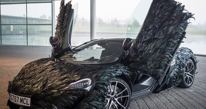Arriva la supercar piumata, ma è un Pesce d'Aprile