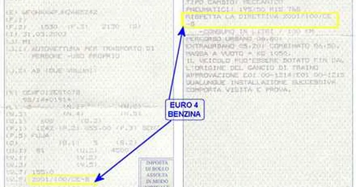 Istat: in 2 anni le Euro 4 sono quadruplicate