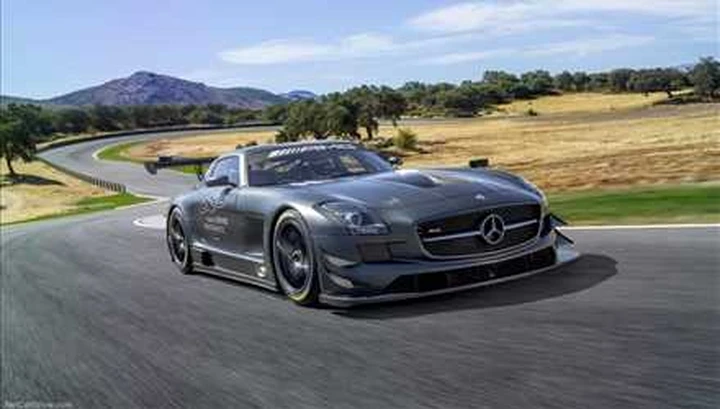Mercedes SLS GT3 45th Anniversary al Salone di San paolo