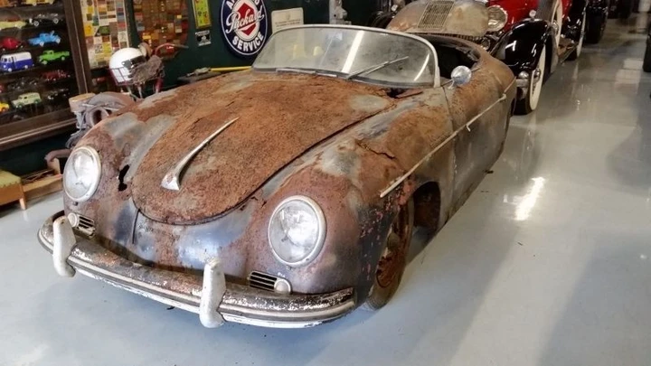 Porsche 356 A del 1955 ritrovata dopo 41 anni