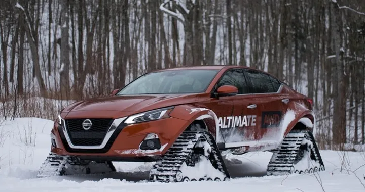 Nissan Altima-te AWD Concept: prototipo cingolato al Salone di Montreal
