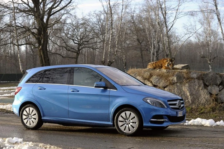 Mercedes Classe B Electric Drive, il test drive