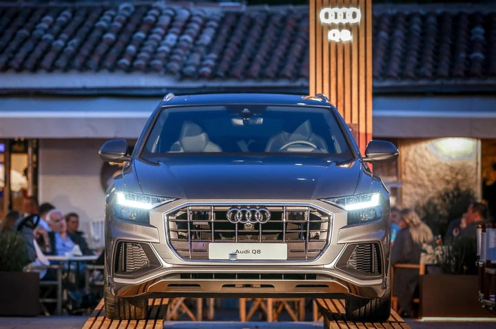 Audi Q8, anteprima italiana in Costa Smeralda: immagini ufficiali
